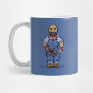 Eggy Train Engineer Mug